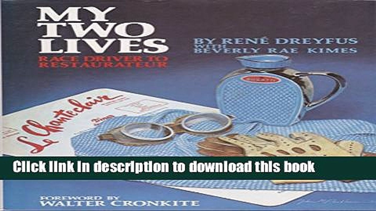 Ebook My Two Lives: Race Driver to Restauranteur Full Online