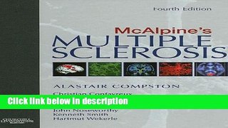 Ebook McAlpine s Multiple Sclerosis, 4e Full Online