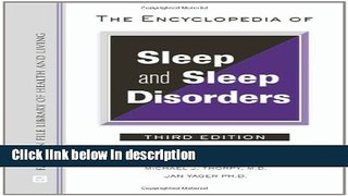 Books The Encyclopedia of Sleep and Sleep Disorders (Facts on File Library of Health and Living)