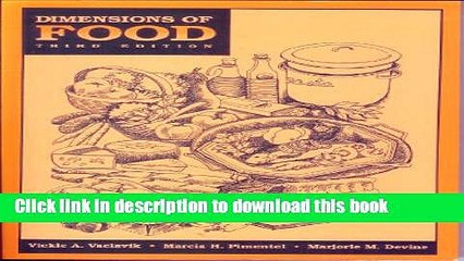 Books Dimensions of Food Free Online