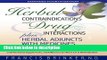 Books Herbal Contraindications and Drug Interactions: Plus Herbal Adjuncts with Medicines, 4th