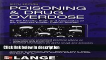 Ebook Poisoning and Drug Overdose,  Sixth Edition (Poisoning   Drug Overdose) Free Download