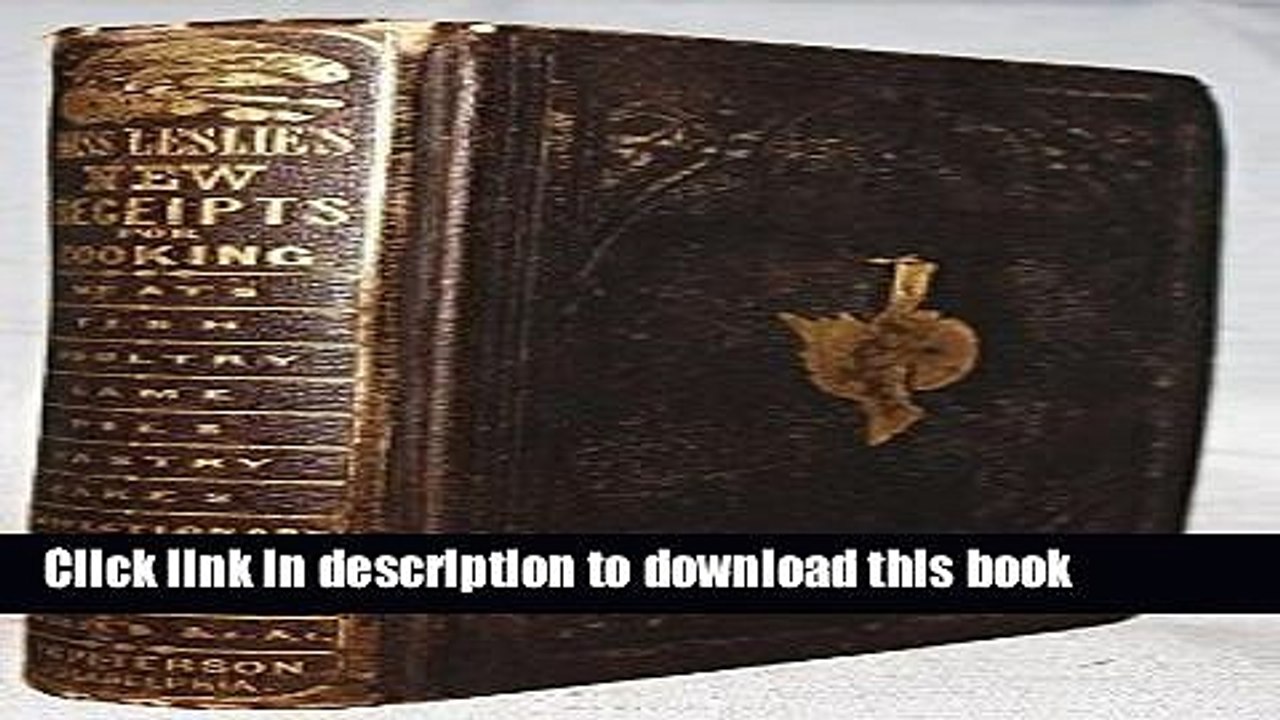 Ebook New Receipts For Cooking Free Online