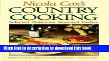 Books Nicola Cox s Country Cooking: Selected Delicious Seasonal Recipes Free Online