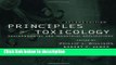 Ebook The Principles of Toxicology: Environmental and Industrial Applications Free Download