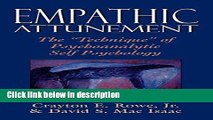 Books Empathic Attunement: The Technique of Psychoanalytic Self Psychology Free Download