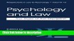 Ebook Psychology and Law: The State of the Discipline (Perspectives in Law   Psychology) Full Online