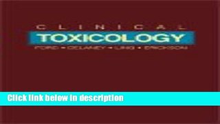 Books Clinical Toxicology, 1e Full Online