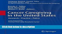 Books Cancer Caregiving in the United States: Research, Practice, Policy (Caregiving: Research