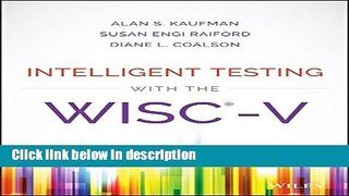Books Intelligent Testing with the WISC-V Free Download
