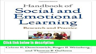 Ebook Handbook of Social and Emotional Learning: Research and Practice Full Online