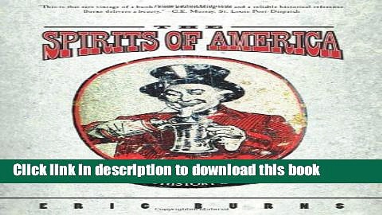 Ebook The Spirits of America: A Social History of Alcohol: 1st (First) Edition Full Online