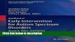 Books Handbook of Early Intervention for Autism Spectrum Disorders: Research, Policy, and Practice