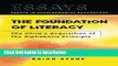 Ebook The Foundation of Literacy: The Child s Acquisition of the Alphabetic Principle Free Online