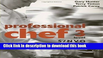Books Professional Chef - Level 3 - S/NVQ Full Online
