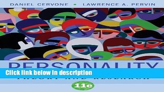 Books Personality: Theory and Research Full Download