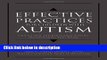 Ebook Effective Practices for Children with Autism: Educational and Behavior Support Interventions