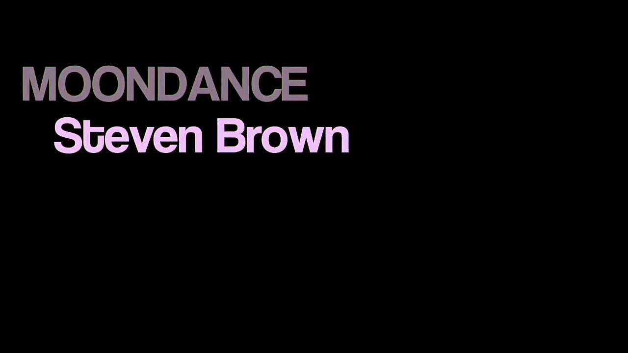 Moondance - Steven Brown Cover - YouTube