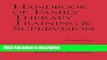 Books Handbook of Family Therapy Training and Supervision (The Guilford Family Therapy) Full