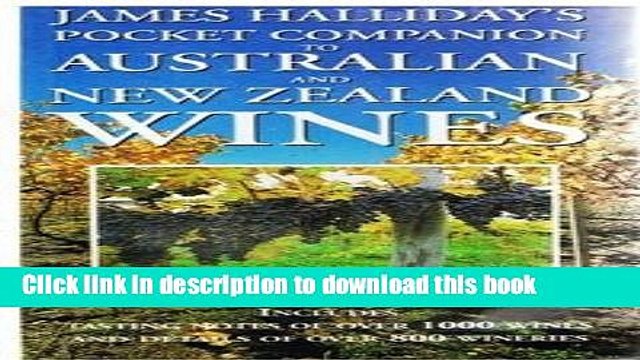 Ebook James Halliday s Pocket Companion to: Australian and New Zealand Wines Full Online