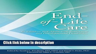 Ebook End-of-Life Care for Children and Adults with Intellectual and Developmental Disabilities