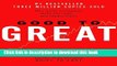 Ebook Good to Great: Why Some Companies Make the Leap...And Others Don t Full Online