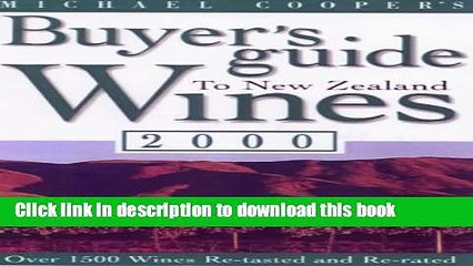 Ebook Michael Cooper s Buyer s Guide to New Zealand Wines Free Online