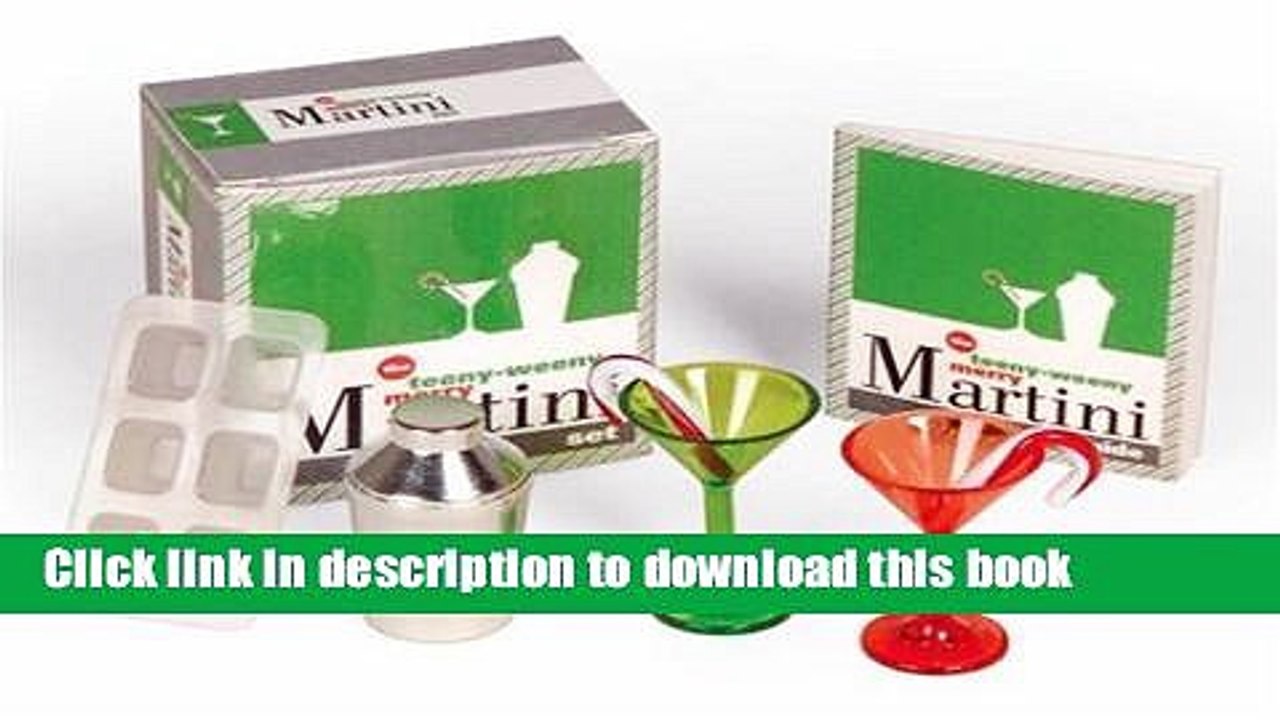 Ebook The Teeny-Weeny Merry Martini Set (Mega Mini Kits) Full Download