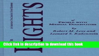 Books The Rights of People with Mental Disabilities: The Authoritative Guide to the Rights of