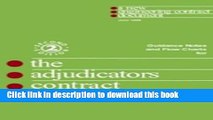 Ebook The New Engineering Contract: NEC: Adjudicator s Contract: Guidance Notes and Flow Charts