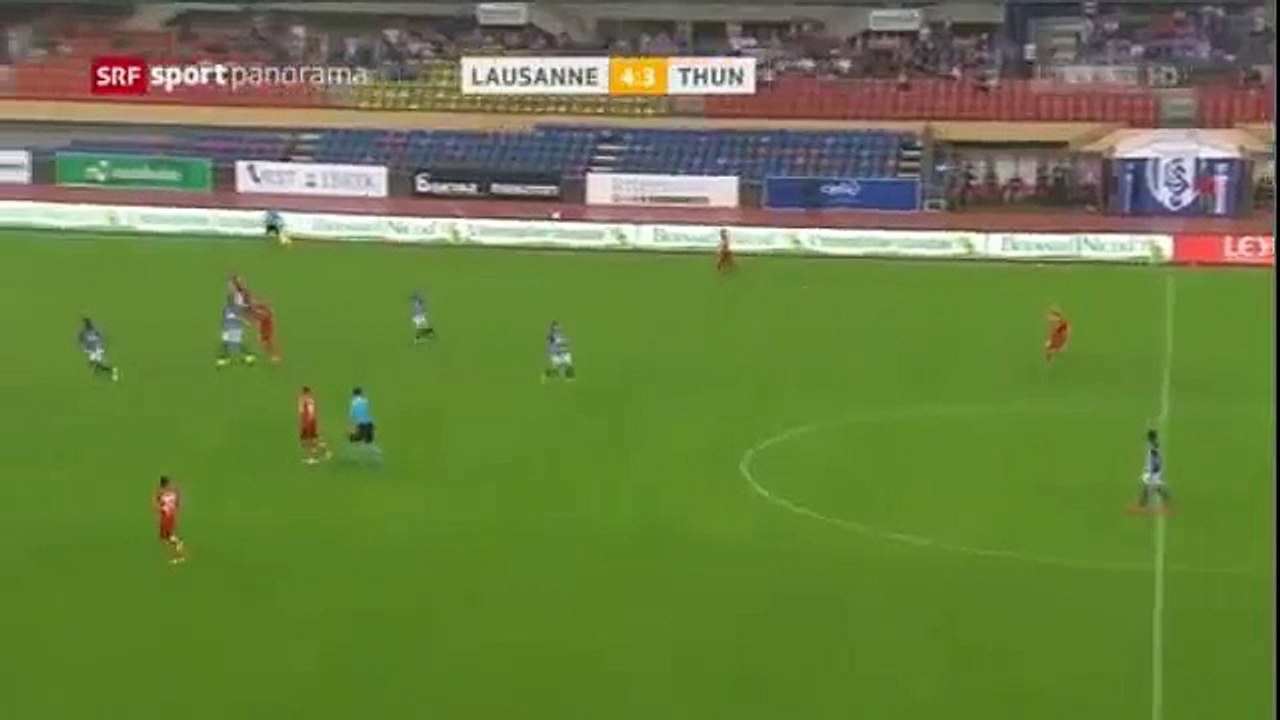 Lausanne-Sport 4:4 FC Thun  31 July 2016 (2.Runde 2016/17)