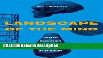 Ebook Landscape of the Mind: Human Evolution and the Archaeology of Thought Free Online