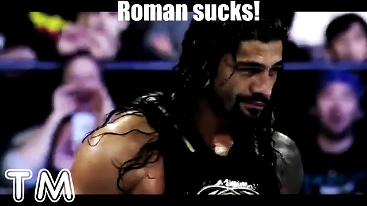 WWE Anti-Roman Reigns Chants All crowd against Roman Reigns HD