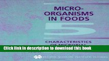 Ebook Microorganisms in Foods 5: Characteristics of Microbial Pathogens Full Online