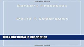 Ebook Sensory Processes Full Download