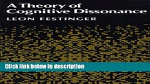 Ebook A Theory of Cognitive Dissonance Free Online