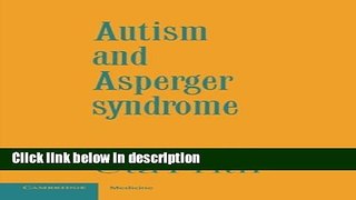 Books Autism and Asperger Syndrome Free Download