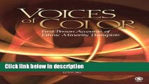 Ebook Voices of Color: First-Person Accounts of Ethnic Minority Therapists Full Online