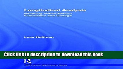 Ebook Longitudinal Analysis: Modeling Within-Person Fluctuation and Change Free Online