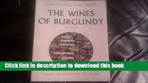 Books The wines of Burgundy Free Online