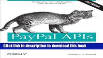 Books PayPal APIs: Up and Running Full Online