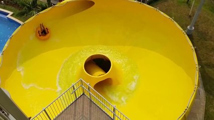 Water Park Ride Slide - Water Park Video for KIDs