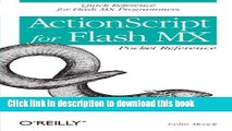 Ebook ActionScript for Flash MX Pocket Reference: Quick Reference for Flash MX Programmers Full