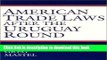 Ebook American Trade Laws After the Uruguay Round Free Online