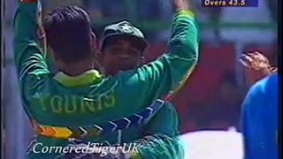 Waqar Younis Stunning Bowling 1996 World Cup