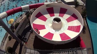 Water Park Ride Slide - Water Park Video of Cowabunga Bay, Las Vegas, United States