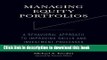 Books Managing Equity Portfolios: A Behavioral Approach to Improving Skills and Investment