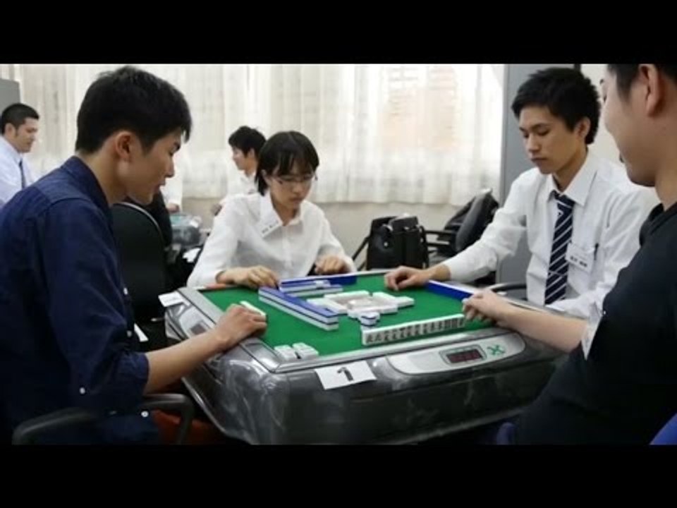Japanese students place their futures on the gambling table