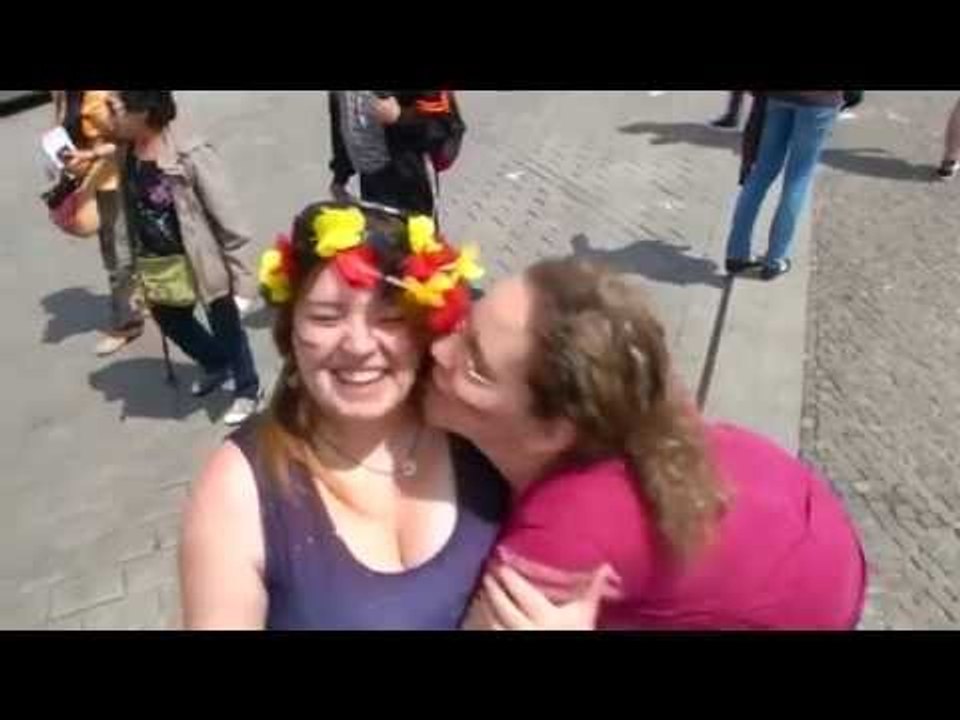 Watch | Europe’s chain of kisses to woo Britain ahead of Brexit vote