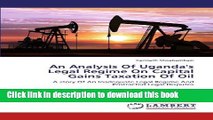 Books An Analysis Of Uganda s Legal Regime On Capital Gains Taxation Of Oil: A story Of An